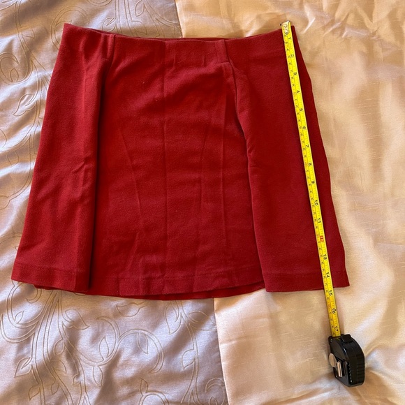 Forever 21 Maroon Skirt - Picture 6 of 6